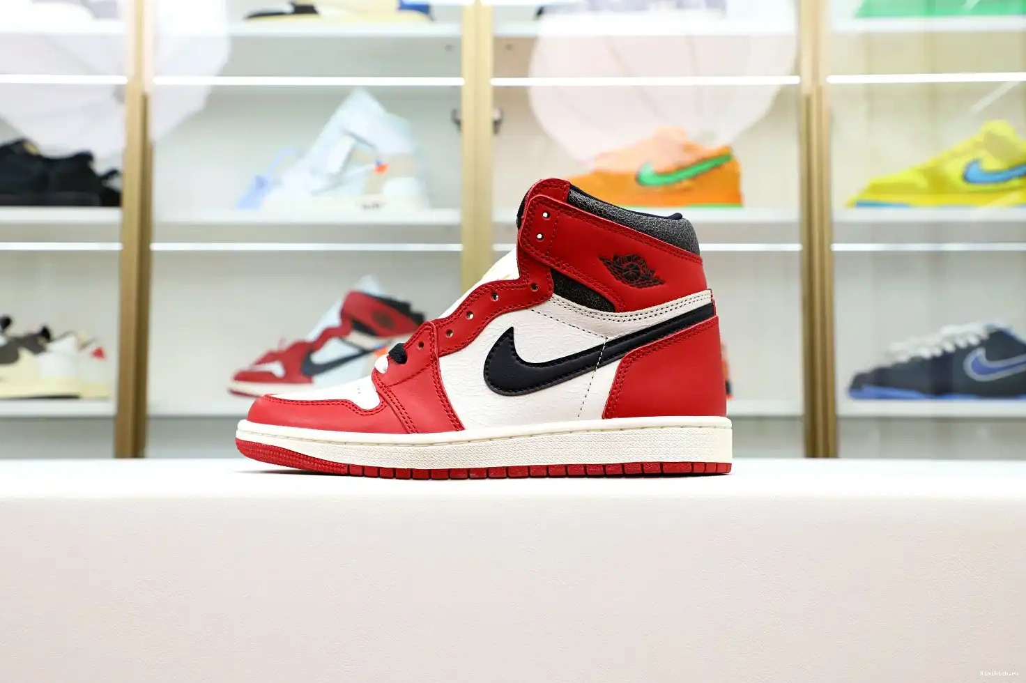 LOST Kimikick “CHICAGO” 1 REIMAGINED AIR FOUND JORDAN 2022 AND 0515